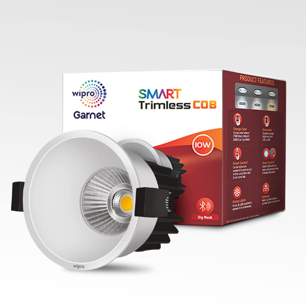 Wipro SMART Trimless COB Light - 10 Watt