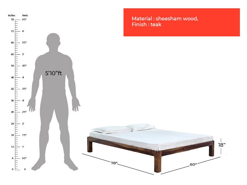 Hugo Queen Size Double Bed